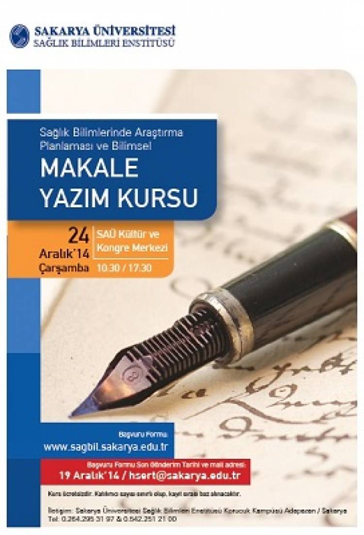 Makale Yazım Kursu