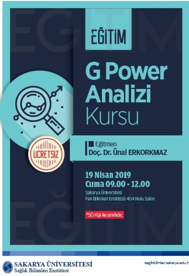 G Power Analizi Kursu